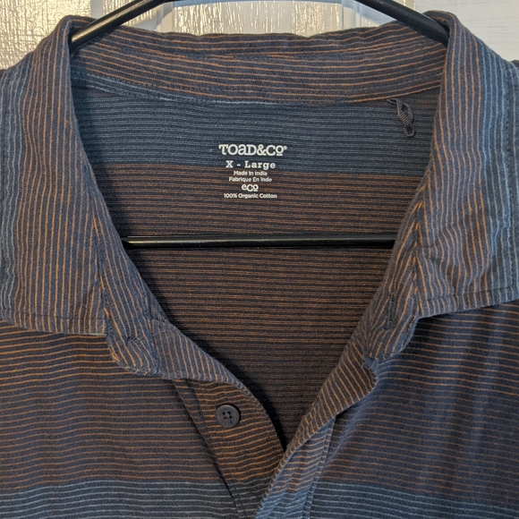 Men's Toad & Co Polo XL - Picture 3 of 3